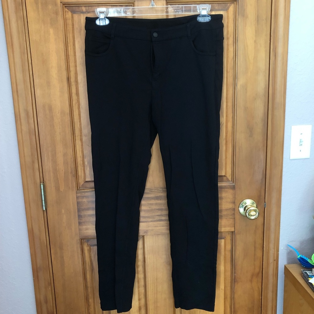 Athleta black skinny pant